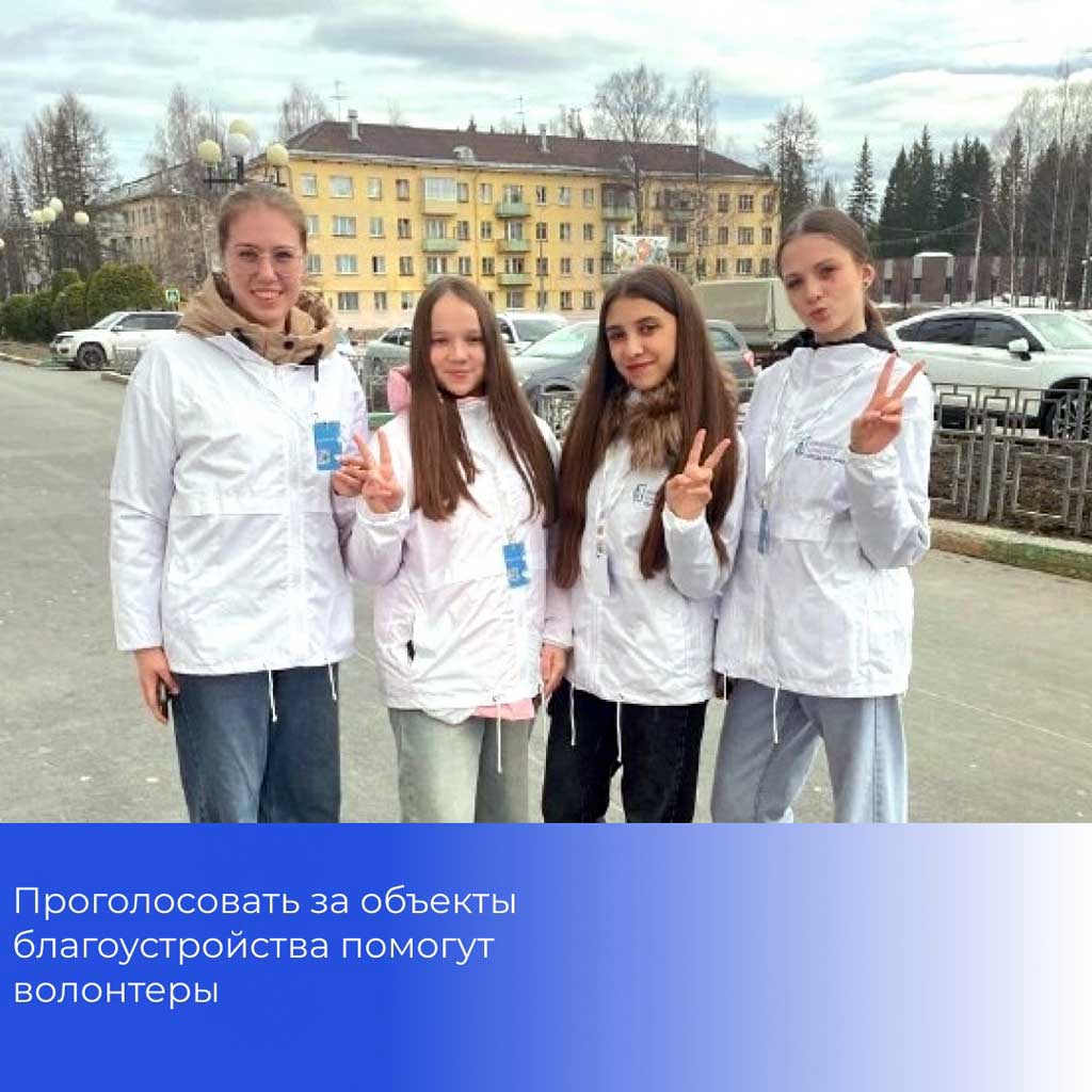 Стартовало рейтинговое голосование за объекты благоустройства.